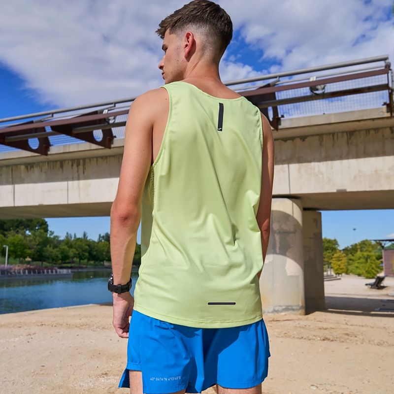 Men's Joma R-City lime running shirt 4