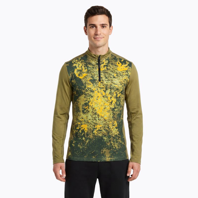 Men's Joma R-Nature green running longsleeve
