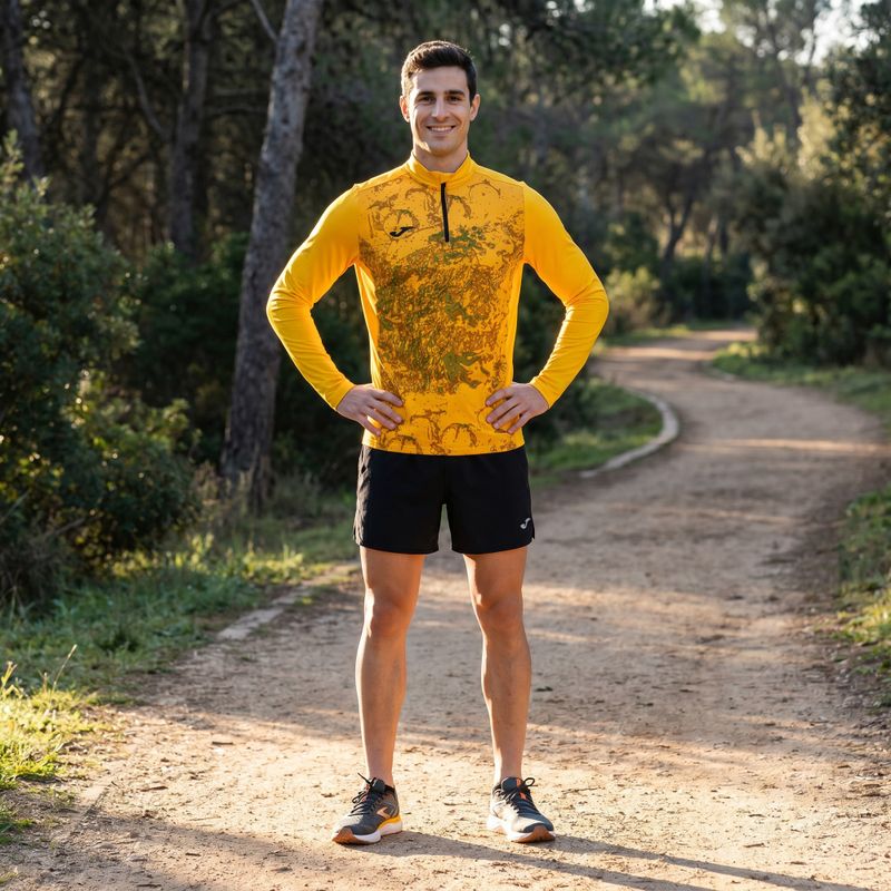 Men's Joma R-Nature gold running longsleeve 10