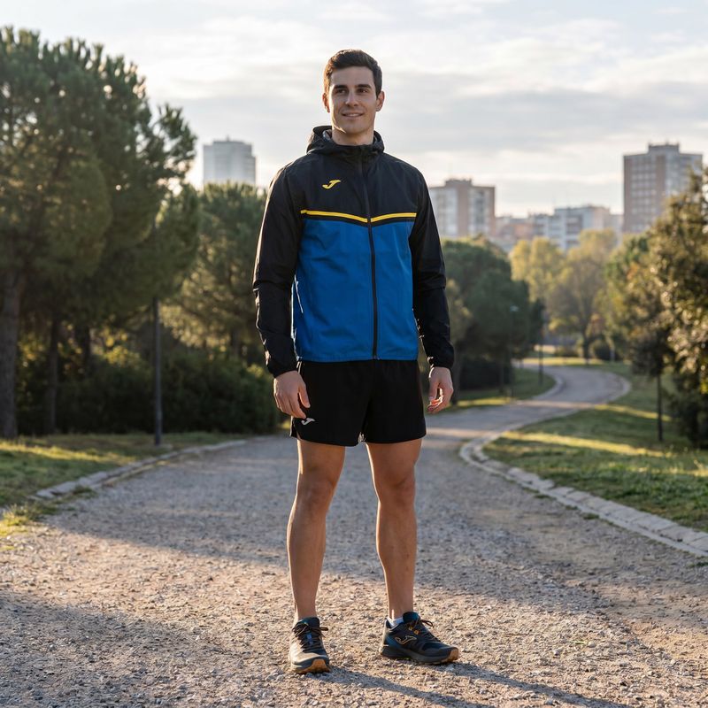 Men's Joma R-Nature running jacket black 10
