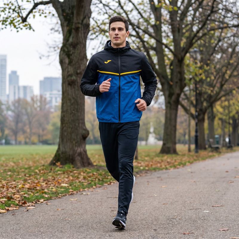Men's Joma R-Nature running jacket black 11