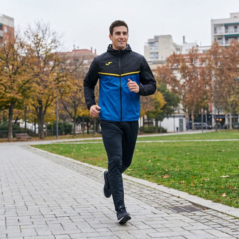 Men's Joma R-Nature running jacket black 12
