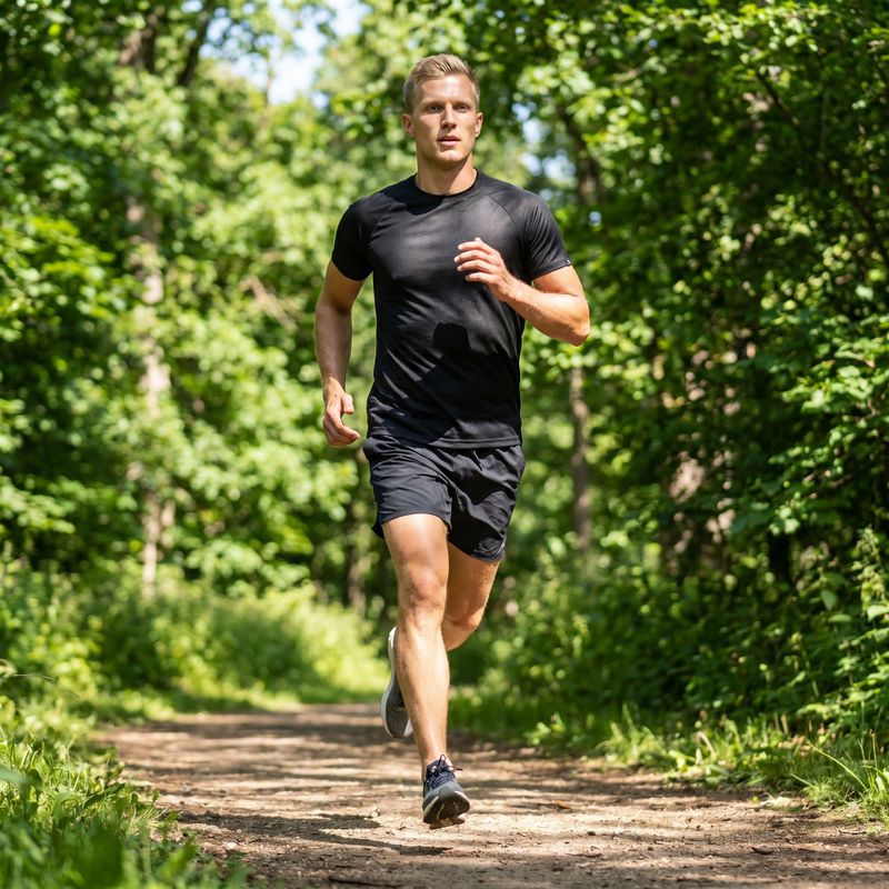 Men's Joma R-Night Iconic running shirt black 8