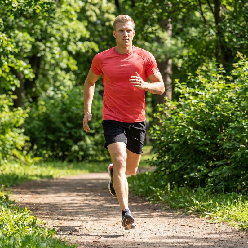 Men's Joma R-Night Iconic running shirt coral 10