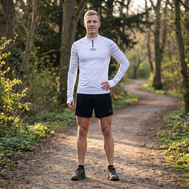 Men's Joma R-Night running longsleeve white 9