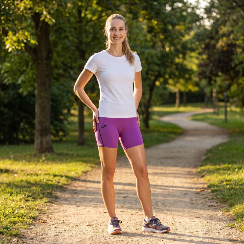 Women's running shorts Joma R-City Iconic violet 10