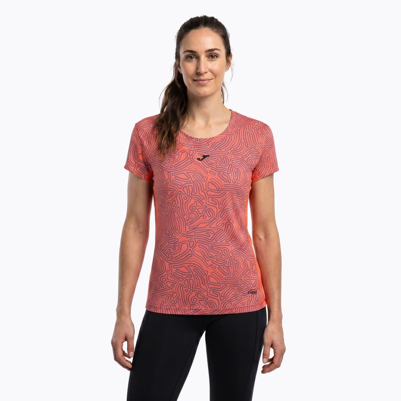 Women's running shirt Joma R-Nature coral