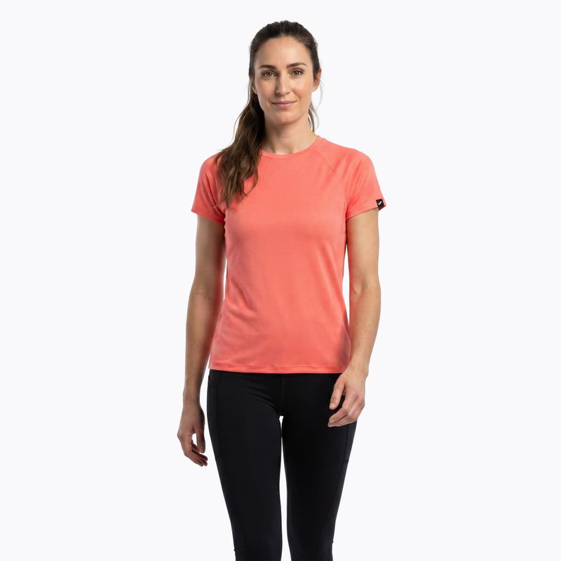 Women's running shirt Joma R-Night Iconic coral 3