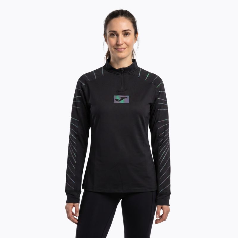 Women's Joma R-Night running sweatshirt black