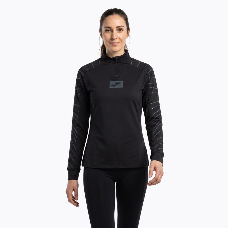 Women's Joma R-Night running sweatshirt black 3