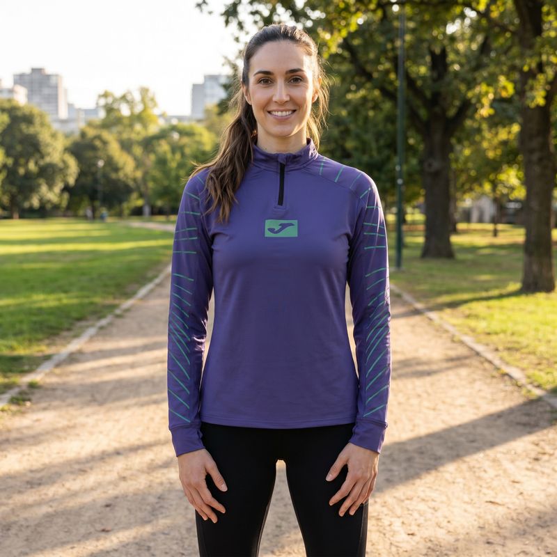 Women's Joma R-Night royal running sweatshirt 11