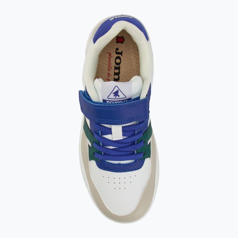 Children's shoes Joma Platea Low Jr white/beige 5