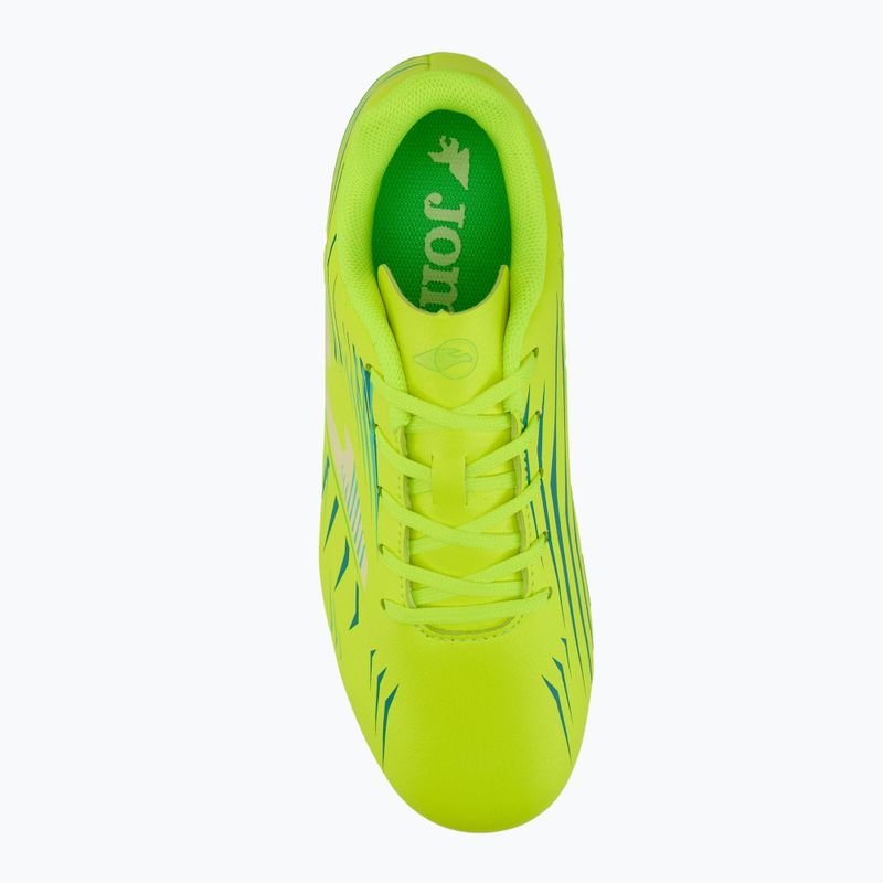 Children's football boots Joma Propulsion Jr HG fluor lemon 5