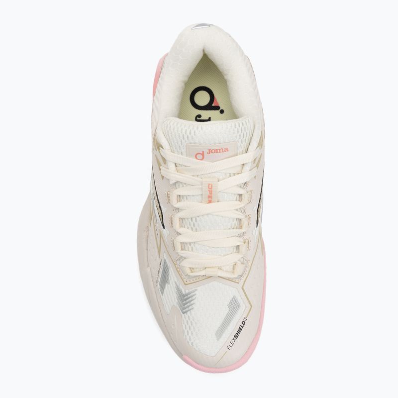 Women's padel shoes Joma Open Lady OM beige 5