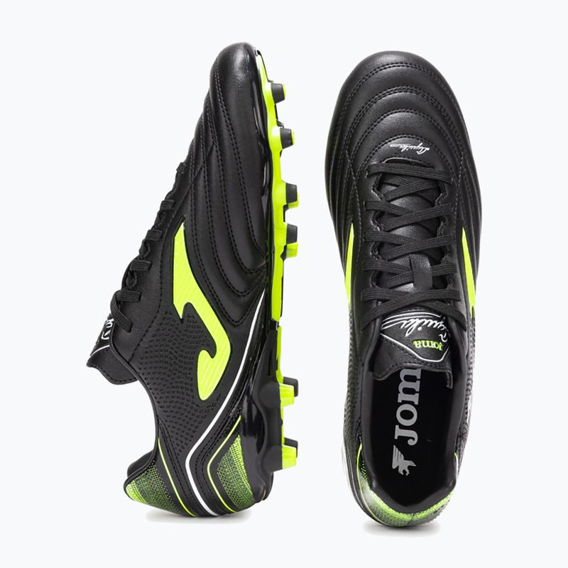 Men's football boots Joma Aguila FG black/yellow 11
