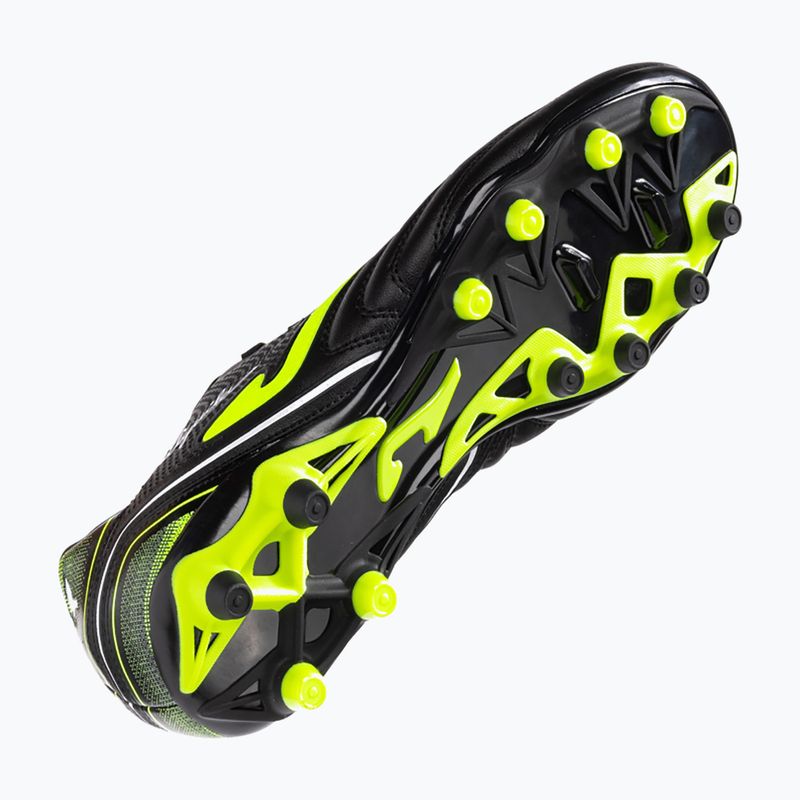 Men's football boots Joma Aguila FG black/yellow 12