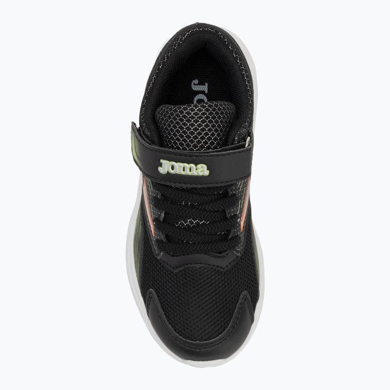Joma Active Jr children's shoes black/lemon 5