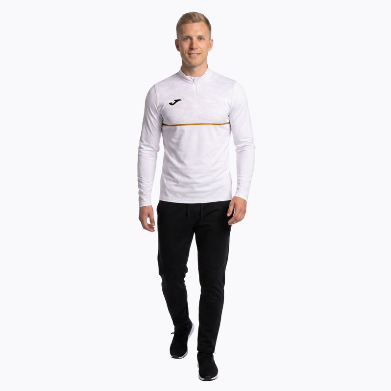 Men's Joma Record III running sweatshirt white 2