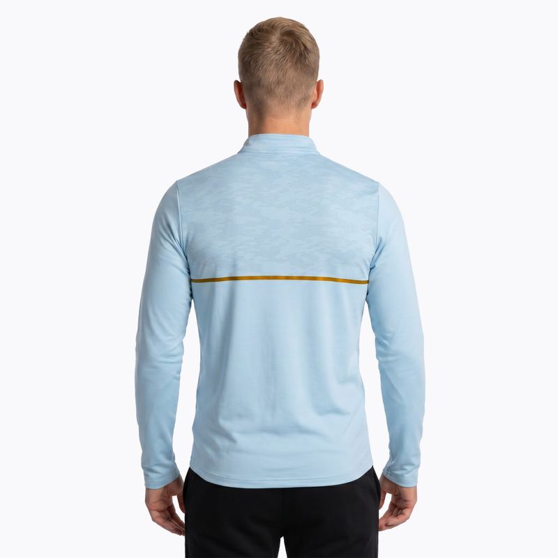 Men's Joma Record III running sweatshirt light blue 3