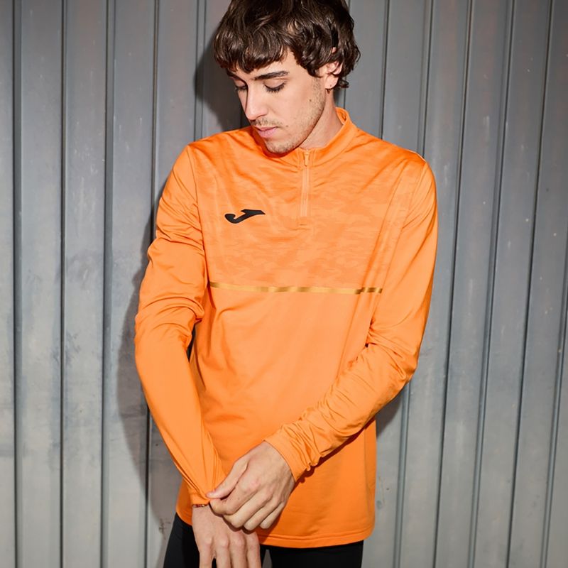 Men's Joma Record III running sweatshirt orange 2
