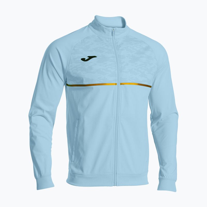 Men's Joma Record III Full Zip running sweatshirt light blue