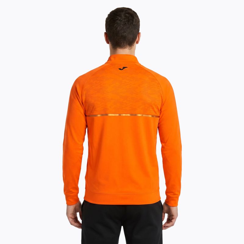 Men's Joma Record III Full Zip running sweatshirt orange 2