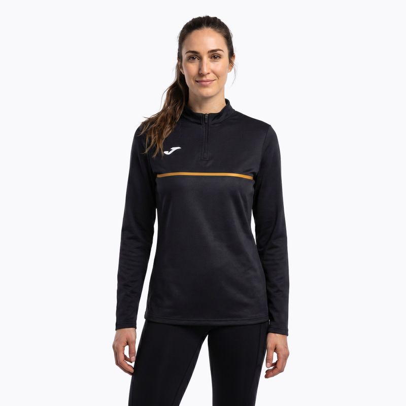 Joma Record III women's running sweatshirt black