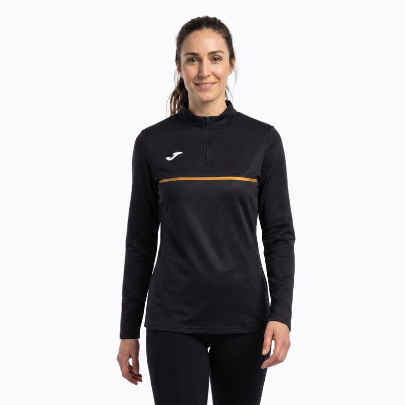 Joma Record III women's running sweatshirt black 2