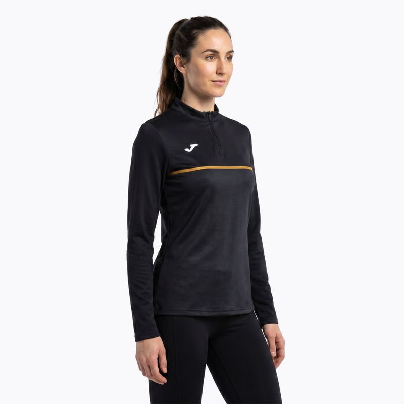 Joma Record III women's running sweatshirt black 3