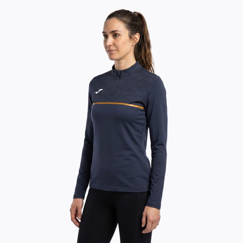 Women's Joma Record III running sweatshirt navy 3