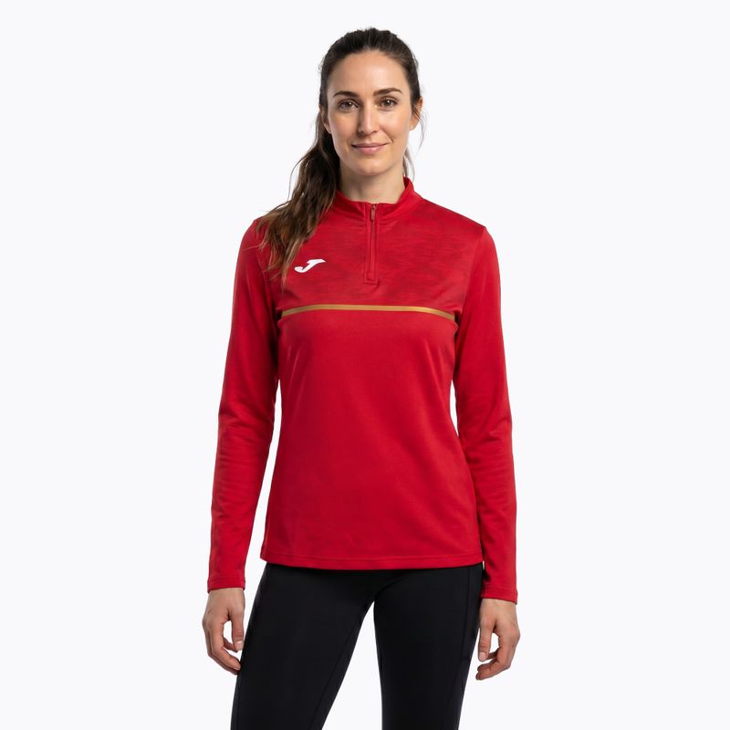 Joma Record III women's running sweatshirt red