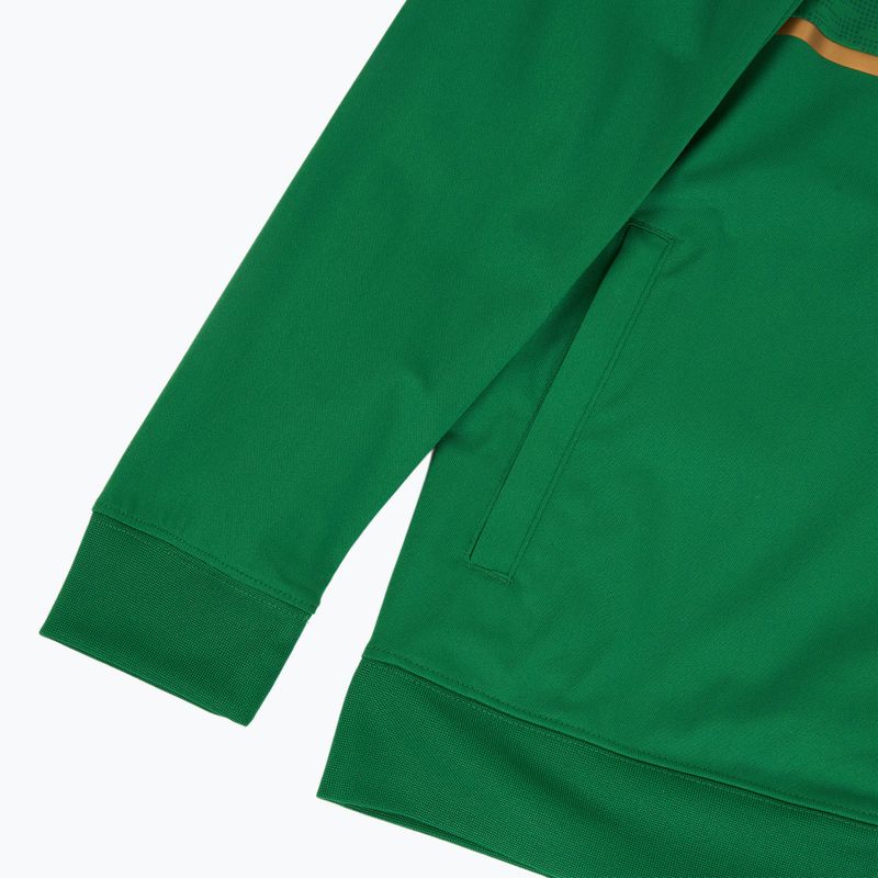 Women's Joma Record III Full Zip green running sweatshirt 4