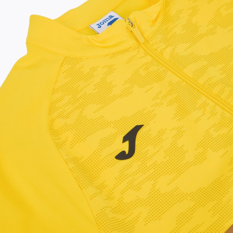 Women's Joma Record III Full Zip running sweatshirt yellow 3