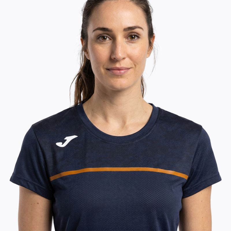 Joma Record III women's running shirt navy 4