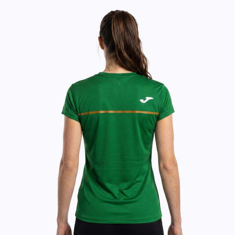 Women's running shirt Joma Record III green 2