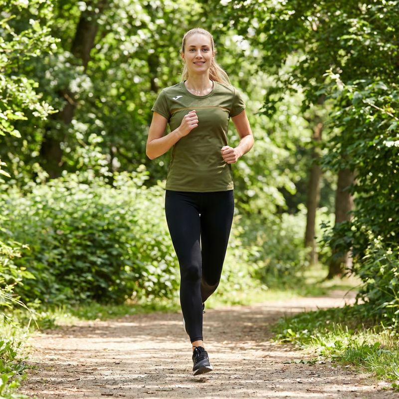 Joma Record III women's running shirt khaki 9