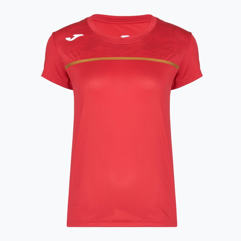 Women's running shirt Joma Record III red 5