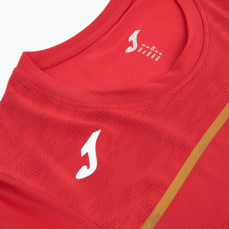 Women's running shirt Joma Record III red 8
