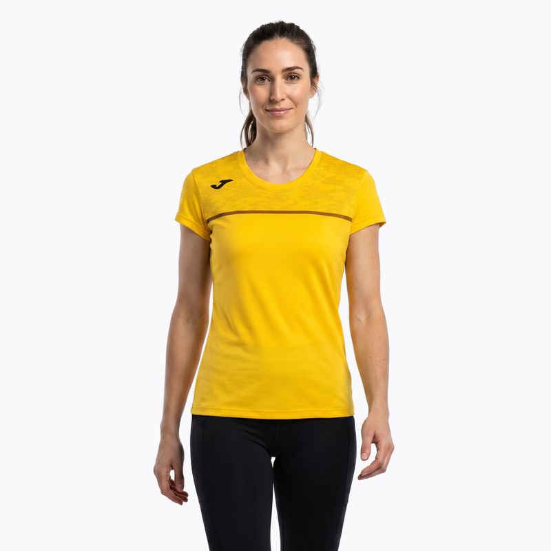 Joma Record III women's running shirt yellow