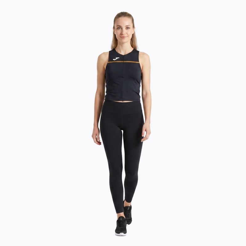 Women's running shirt Joma Record III Top black 2