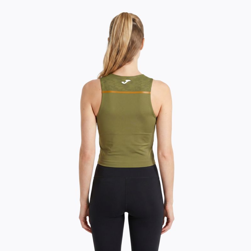 Women's Joma Record III Top khaki running shirt 3