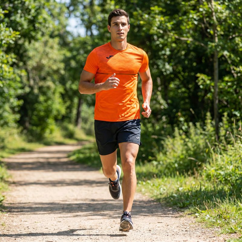 Men's Joma Record III running shirt orange 7