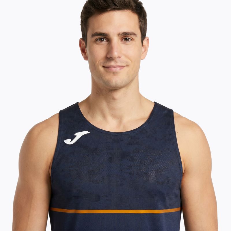 Men's Joma Record III running shirt navy 4