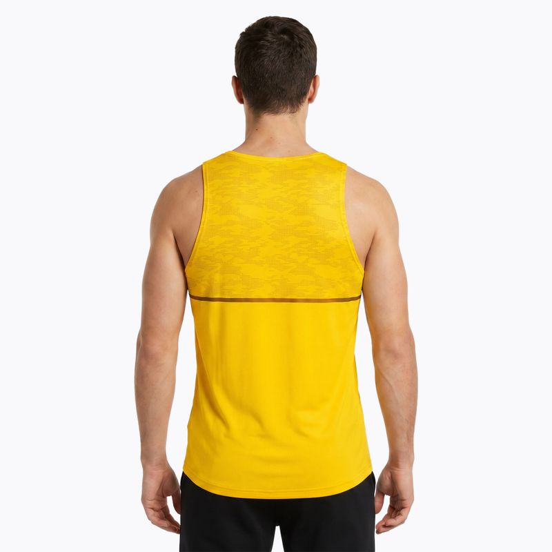 Men's Joma Record III running shirt yellow 3