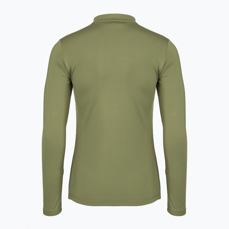 Joma Record III women's running sweatshirt green 2