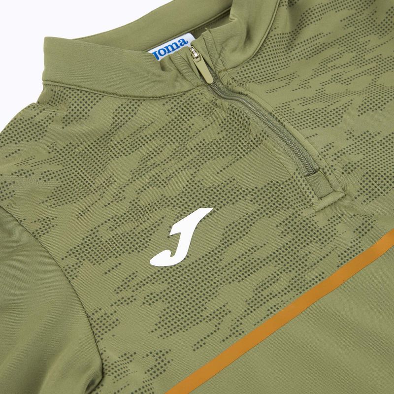 Joma Record III women's running sweatshirt green 3