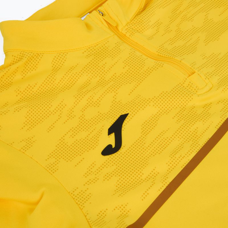 Joma Record III women's running sweatshirt yellow 3