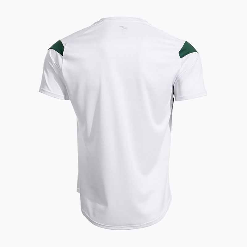 Men's Joma Montreal T-shirt white/green 2