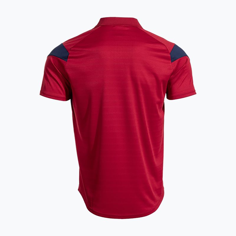 Men's T-shirt Joma Montreal red/dark navy 2