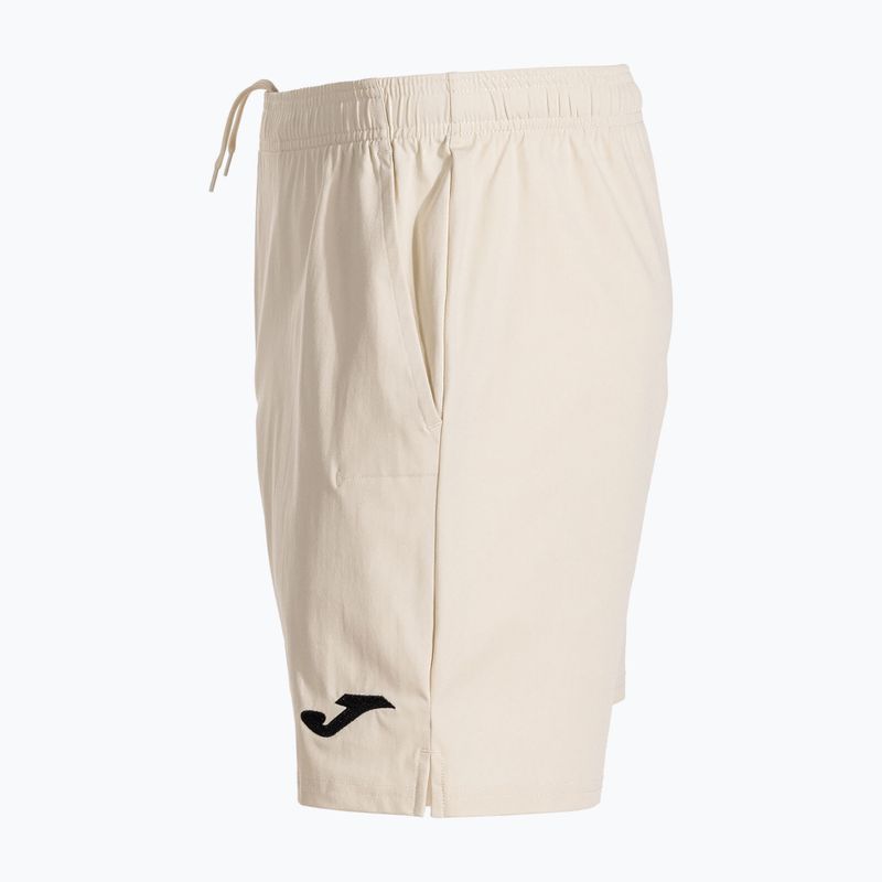 Men's tennis shorts Joma Montreal beige 4